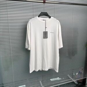 🚩steal Authentic Balenciaga Classic White Short Sleeve Tee